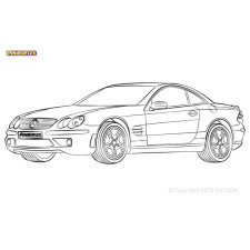 Powerflex Silentblocks Mercedes-Benz SL R230 (2002-2011) - BUN-PF-00637 - BUN-PF-00637