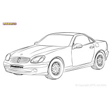 Boccole Powerflex Mercedes-Benz SLK R170 (1998 - 2004) - BUN-PF-00639 - BUN-PF-00639