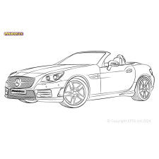 Powerflex Silentblocks Mercedes-Benz SLK R172 (2011-2020) - BUN-PF-00641 - BUN-PF-00641