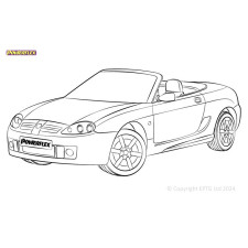 Powerflex bushes MG MGTF (2002-2009) - BUN-PF-00645 - BUN-PF-00645