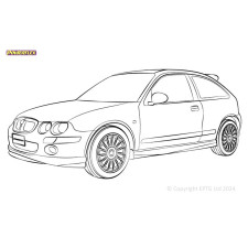 Boccole Powerflex MG ZR (2001-2005) - BUN-PF-00646 - BUN-PF-00646