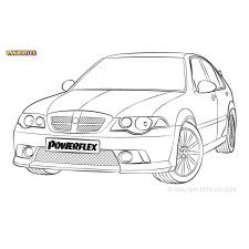 Powerflex bushes MG ZS Mk1 (2001-2005) - BUN-PF-00647 - BUN-PF-00647