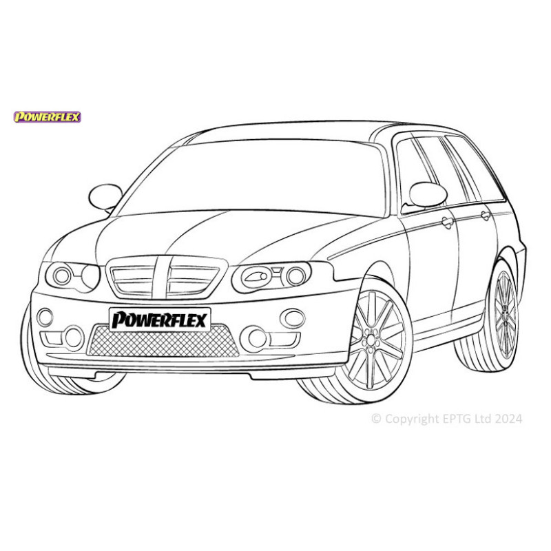 Silentblocuri Powerflex MG ZT 260 (2003-2005) - BUN-PF-00649 - BUN-PF-00649