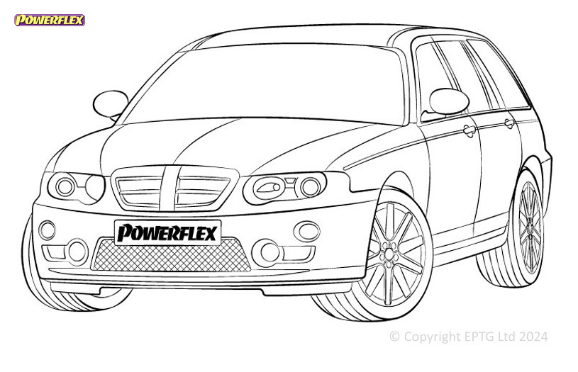 Silentblocuri Powerflex MG ZT 260 (2003-2005) - BUN-PF-00649 - BUN-PF-00649