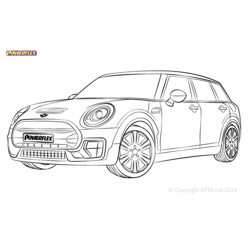 Powerflex bushes Mini F54 Clubman Gen 2 (2015-) - BUN-PF-00650