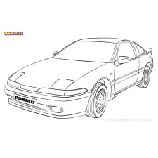 Powerflex bushes Mitsubishi Eclipse (1990 - 1993) - BUN-PF-00666 - BUN-PF-00666