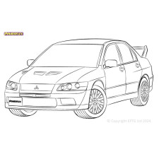 Powerflex bushes Mitsubishi Lancer Evolution VII, VIII & IX inc 260 (2001 - 2007) - BUN-PF-00671 - BUN-PF-00671