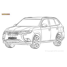 Powerflex bushes Mitsubishi Outlander PHEV (2013-) - BUN-PF-00674 - BUN-PF-00674