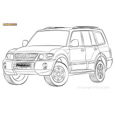 Boccole Powerflex Mitsubishi Shogun V7 (2000-2006) - BUN-PF-00675 - BUN-PF-00675