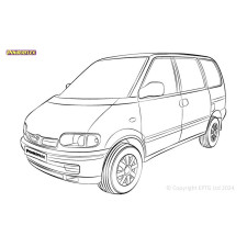 Powerflex Silentblocks Nissan Largo C23 (1991 - 2001) - BUN-PF-00684 - BUN-PF-00684