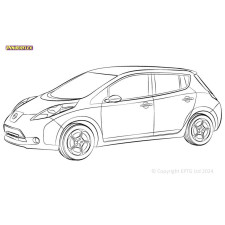 Nissan Leaf Powerflex Silentblocks (2011 op ) - BUN-PF-00686 - BUN-PF-00686