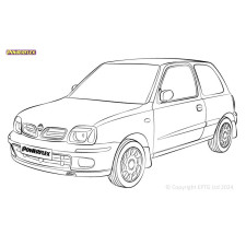 Powerflex Silentblocks Nissan Micra K11 - Gen2 (1992 - 2002) - BUN-PF-00689 - BUN-PF-00689