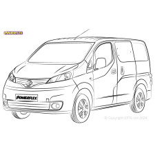 Nissan NV200 Powerflex Silentblocks (2009-2017) - BUN-PF-00695 - BUN-PF-00695