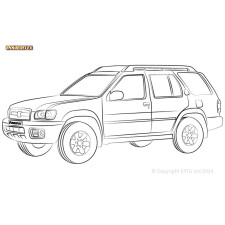 Nissan Pathfinder Powerflex Silentblocs (1996 - 2004) - BUN-PF-00697 - BUN-PF-00697