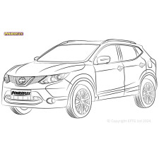 Boccole Powerflex Nissan Qashqai J11 (2013-) - BUN-PF-00703 - BUN-PF-00703