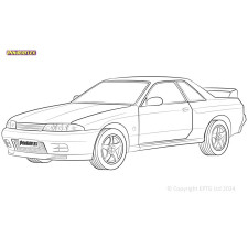 Powerflex bushes Nissan Skyline R32 2WD Incl. GTS, GXI, & GTST (1989 - 1993) - BUN-PF-00705 - BUN-PF-00705