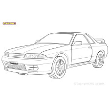 Powerflex bushes Nissan Skyline R32 4WD Incl. GT-R & GTS-4 (1989 - 1993) - BUN-PF-00706 - BUN-PF-00706