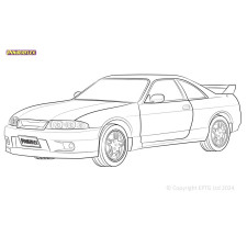 Boccole Powerflex Nissan Skyline R33 4WD Incl. GT-R & GTS4(1993 - 1998) - BUN-PF-00708 - BUN-PF-00708