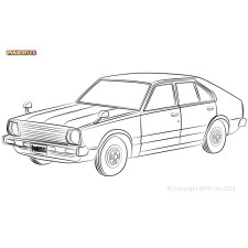 Boccole Powerflex Nissan Sunny/Pulsar N10-N16 (1981 - 2006) - BUN-PF-00713 - BUN-PF-00713