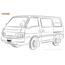 Powerflex bushes Nissan Vanette HC23 (1994 - 2002) - BUN-PF-00716 - BUN-PF-00716