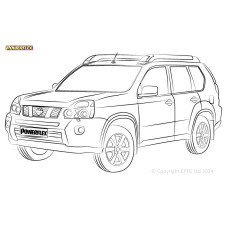 Boccole Powerflex Nissan X-Trail T31 (2008 - 2011) - BUN-PF-00719 - BUN-PF-00719
