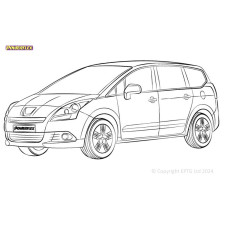 Powerflex Silentblocks Peugeot 5008 T87 (2009-2017) - BUN-PF-00780 - BUN-PF-00780