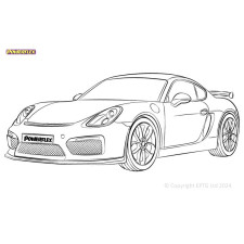 Boccole Powerflex Porsche 981 Boxster/Cayman (2012 - 2016) - BUN-PF-00813 - BUN-PF-00813