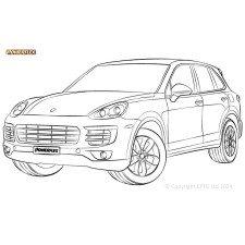 Boccole Powerflex Porsche Cayenne E2 958/958.2 92A (2011 - 2017) - BUN-PF-00819 - BUN-PF-00819