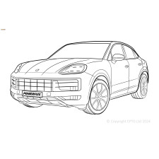 Boccole Powerflex Porsche Cayenne E3 9Y (2018-) - BUN-PF-00820 - BUN-PF-00820