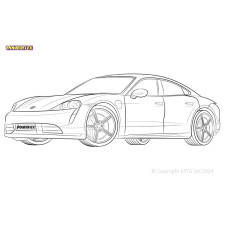 Boccole Powerflex Porsche Taycan (2019-) - BUN-PF-00822 - BUN-PF-00822