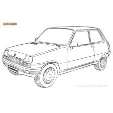 Boccole Powerflex Renault 5 Mk1 (1972 - 1986) - BUN-PF-00828 - BUN-PF-00828