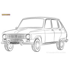 Boccole Powerflex Renault 6 (1968 - 1986) - BUN-PF-00831 - BUN-PF-00831