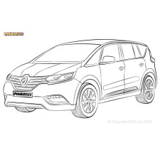 Boccole Powerflex Renault Espace V (2015-) - BUN-PF-00841 - BUN-PF-00841
