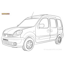 Boccole Powerflex Renault Kangoo (1997-2008) - BUN-PF-00846 - BUN-PF-00846