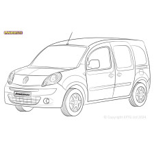 Boccole Powerflex Renault Kangoo II (2008 - 2021) - BUN-PF-00847 - BUN-PF-00847