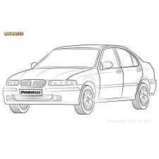 Powerflex bushes Rover 400 & 45 HH-R (1995 - 2005) - BUN-PF-00879 - BUN-PF-00879