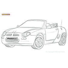 Boccole Powerflex Rover MGF (1995 - 2002) - BUN-PF-00885 - BUN-PF-00885