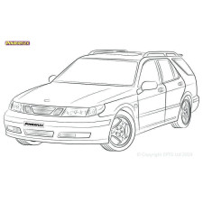 Powerflex Silentblocks Saab 9-5 YS3E (1998-2010) - BUN-PF-00894 - BUN-PF-00894