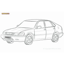 Powerflex Silentblocs Saab 900 (1994-1998) - BUN-PF-00890 - BUN-PF-00890