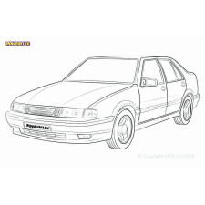 Powerflex bushes Saab 9000 (1985-1998) - BUN-PF-00891 - BUN-PF-00891