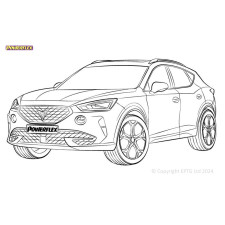 Silentblocs Powerflex Zadel Formentor 4WD (2020-) - BUN-PF-00911 - BUN-PF-00911