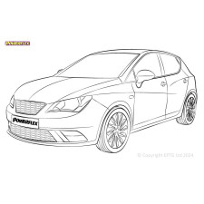 Boccole Powerflex Seat Ibiza MK4 6J (2008 - 2017) - BUN-PF-00914 - BUN-PF-00914