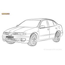 Silentblocs Powerflex Seat Toledo Mk2 1M (1999 - 2004)