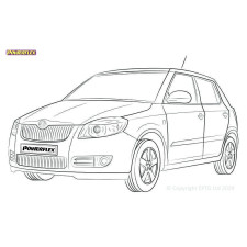 Powerflex bushes Skoda Fabia 5J (2008 - 2014) - BUN-PF-00932