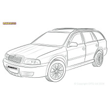 Powerflex bushes Skoda Octavia Mk1 Type 1U 2WD (1996-2004) - BUN-PF-00941