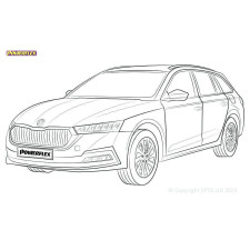 Powerflex bushes Skoda Octavia 5E 150cv et plus Multi-link - BUN-PF-00939