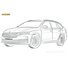 Powerflex Silentblocks Skoda Octavia NX enkelarmig - BUN-PF-00945