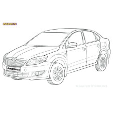 Geluiddempers Powerflex Skoda Rapid (2011- ) - BUN-PF-00947