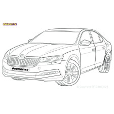 Boccole Powerflex Skoda Superb B8 3V (2015 - 2024) - BUN-PF-00954