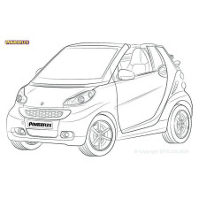 Boccole Powerflex Smart ForTwo 451 (2007 - 2014) - BUN-PF-00958